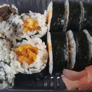Veggie rolls - Sweet potato &amp; mushroom