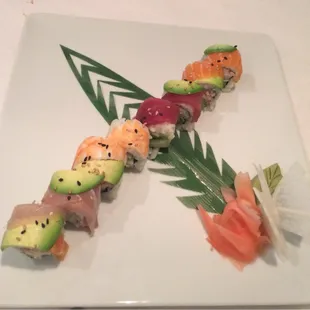 Rainbow roll