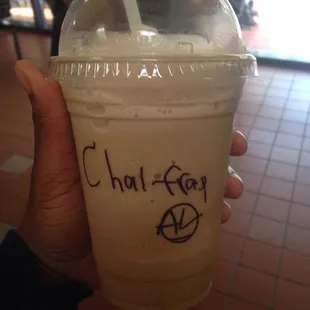 Chai frappy!