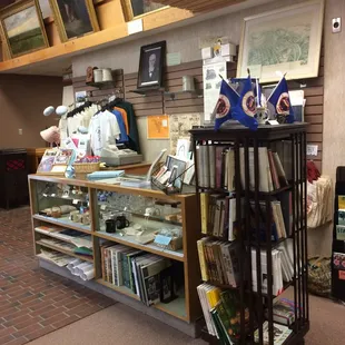 Our gift shop holds reproduction maps and books on Rice County history.
