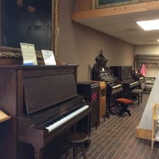 We have a small collection of Schimmel pianos manufactured in Rice County.