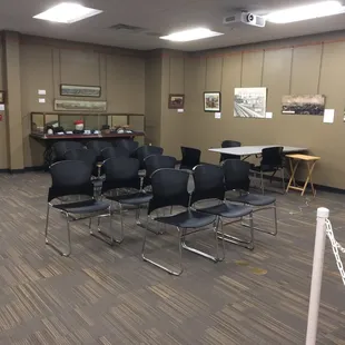 The Carlander Family Room hosts our programs and traveling exhibits.