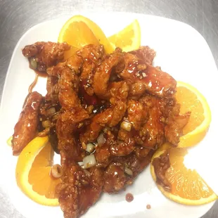 37. Orange Chicken