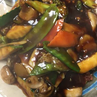 87. Vegetable Egg Foo Young