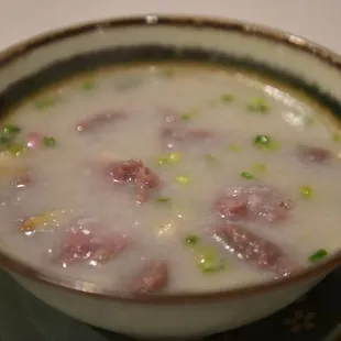 Beef Congee