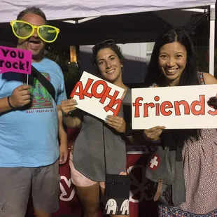 At the Yelp booth!