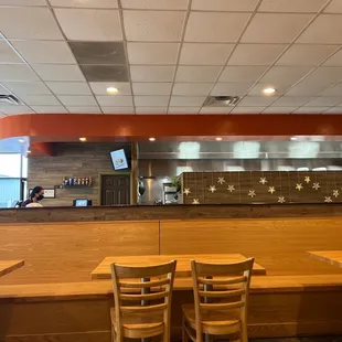 A view from the dining room