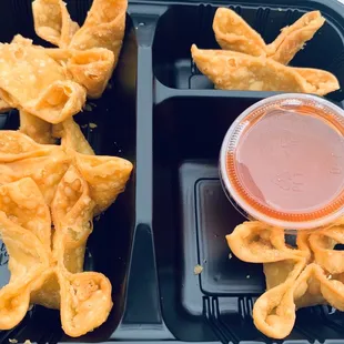 Crab Rangoon.