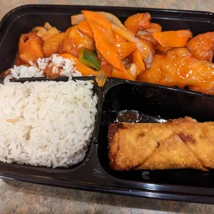 Sweet and sour chicken