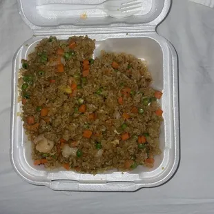 Shrimp fried rice
