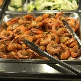 a variety of food items