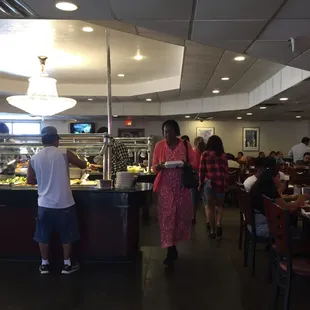 Dine in/take out/order to go any way you want