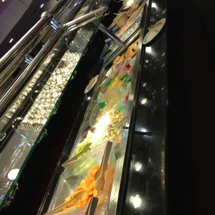 interior, sushi and sashimi