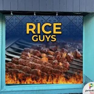  large advertisement on the side of a building