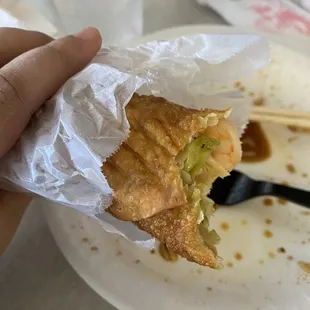 Huge A5. Homemade Shrimp Egg Roll