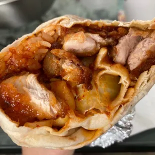 Cocaine Chicken Wrap