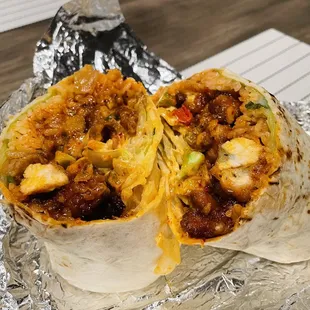 Cocaine chicken wrap