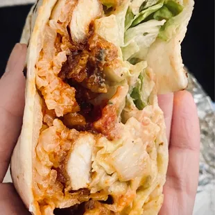 Cocaine chicken wrap