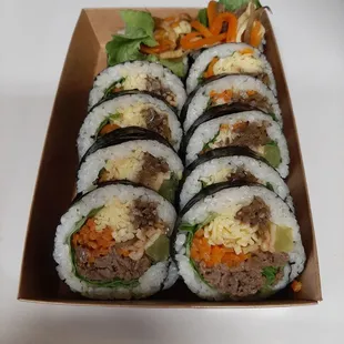 Beef Bulgogi Gimbap $7.99