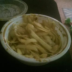 Less like curry chicken, more like curry onion.