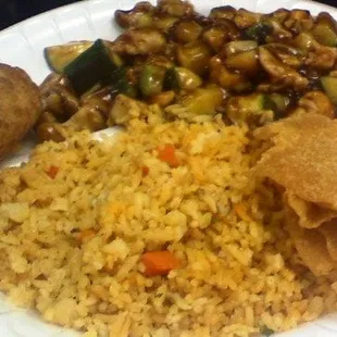 My mom's Cashew Nut Chicken Combo