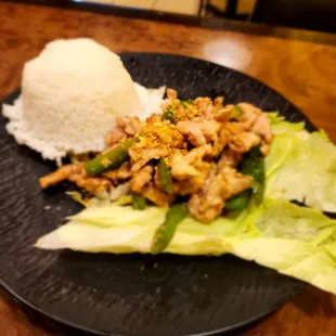 Pad Kratiam (Pad Garlic) Pork protein option