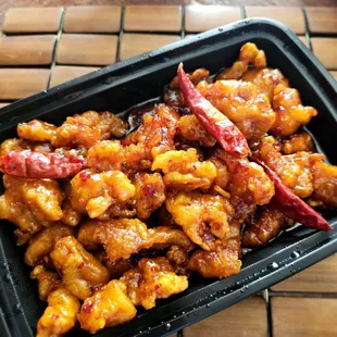 chicken wings and fried chicken