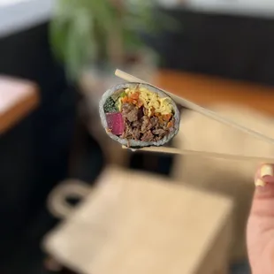 Kimbap - Bulgogi (~$12)