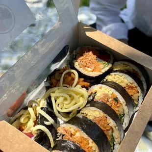 Spicy Pork Kimbap (12.50)
