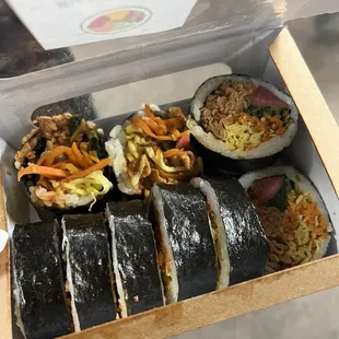 Spicy Pork Kimbap