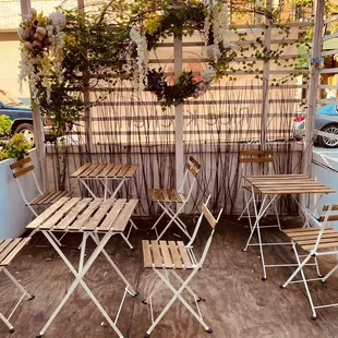 Exterior dining shed