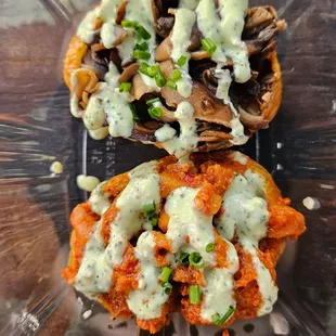 Tofu bites (K Chicken and Mushroom)