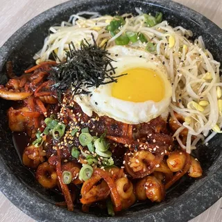 13. Beef Hot Stone Bibimbap