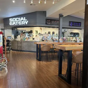 Inside Social Eatery