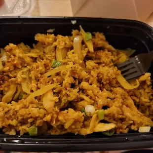 pineapple fride rice with chicken 5 stars