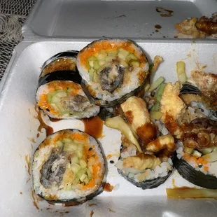 Spider roll