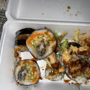 Spider roll