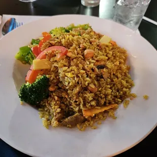 Thai curry pork and rice