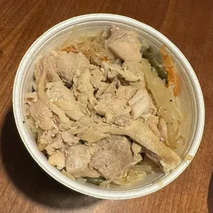 Pancit Noodles with Chicken