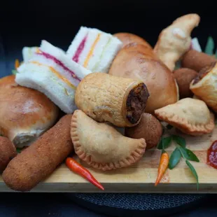 Party Platter of Savory Snacks