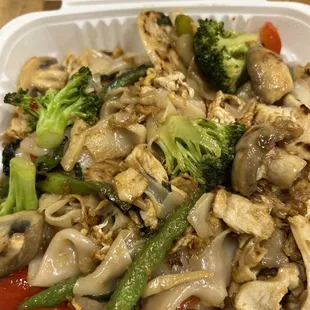 Drunken noodles