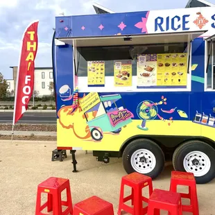 Seating area feel like Thai Street Food