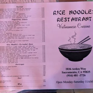 Menu September 2024