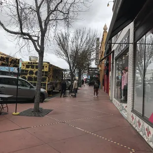 On University near Granada Ave. in front of the old Chop Suey!