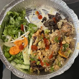 R6. Grilled Combination Rice Noodles Bowl