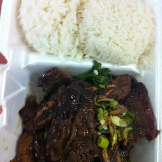 #10. Asian Short Ribs Rice Platter