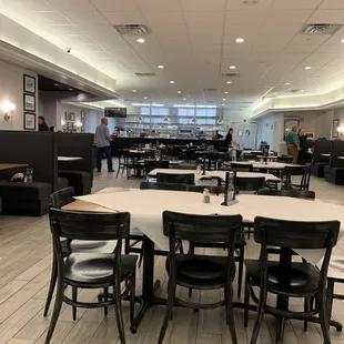 Interior dining area