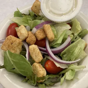 Side salad that came with my entree