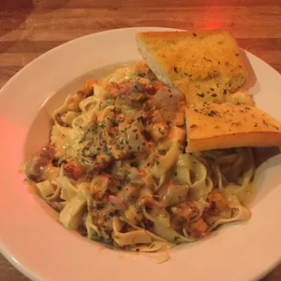 Crawfish Tasso Fettuccine