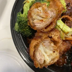 Barely any meat..